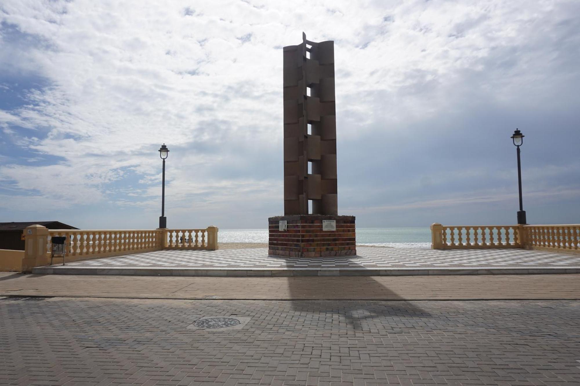 Rompeolas Playa Чипиона Екстериор снимка